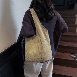 Sac à main léger pour femme avec plusieurs poches, couleur unie simple, sacs fourre-tout personnalisables – Grande Vente - Product Image 5