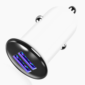 موقع صيني للتسوق عبر الإنترنت ، حجم صغير أرخص شعار مخصص صنع في الصين منفذ <span class=keywords><strong>Usb</strong></span> مزدوج 5v 2.1a محول شاحن سيارة - Product Image 4