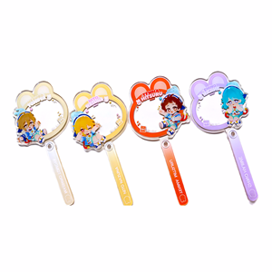 Bâton <span class=keywords><strong>de</strong></span> check-in en acrylique KPOP Kawaii, bâton <span class=keywords><strong>de</strong></span> check-in personnalisé pour les lieux célèbres et les plats délicieux, logo personnalisé - Product Image 1