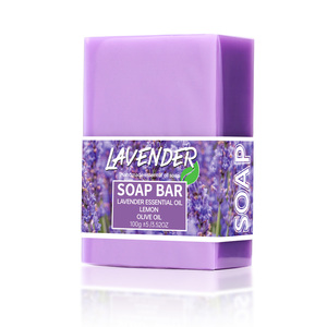 Jabón de etiqueta privada Glicerina orgánica Jabón de bebé hecho a mano Cuerpo blanqueador Jabón de baño natural orgánico - Product Image 1