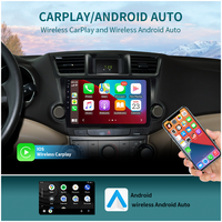 Lecteur DVD multimédia de voiture pour TOYOTA Suv Series Navi Stereo Octa Core Android Laetest Version DSP Auto Amplifier OBD2 Carplay