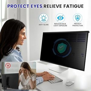 High Quality Computer <strong>Privacy</strong> <strong>Screen</strong> Widescreen Computer Monitor Anti Spy Anti-Glare Blue Light Blocking <strong>Screen</strong> <strong>Protector</strong> Filter