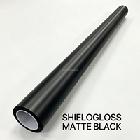 Matte Schwarze TPU-Folie Hydrophob Vergilbungsbeständig 10 Jahre Garantie Original USA-Klebstoff für Ultimativ Schwarze Matte TPU für Tesla