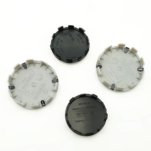 Vente directe d'usine, enjoliveurs de roues de voiture ABS 56 mm 68 mm pour <span class=keywords><strong>BMW</strong></span> E46 E90 F30 E36 E39 F10 noir gris blanc - Product Image 5