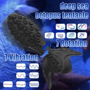 Cross-border Octopus <b>Remote</b> <b>Control</b> Rotating <b>Vibrating</b> Anal Plug Unisex Prostate Massager Adult Sex Toy HZ-042 - Product Image 2