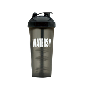 700ml Black Plastic Fitness Custom Logo Slim Plain Gym Protein Shaker Bottle - Product Image 5