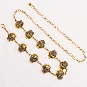 Cadena de cintura con calavera para mujer, estilo gótico, de plata tibetana, de una sola capa, para fiesta, moda, estilo hip hop - Product Image 3