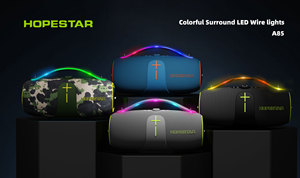 Портативная уличная колонка HOPESTAR A85 400 Вт, высокомощная, трехполосная, с глубоким басом и аккумулятором большой емкости - Product Image 3