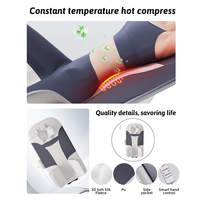 Lit de massage pliant multifonctionnel pour le corps entier avec pression d'air, compresse chaude, pétrissage manuel du cou, de la taille, des hanches et des jambes - Filaire