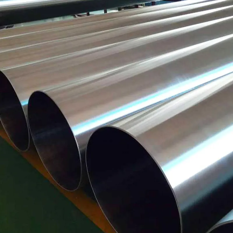 Yuvarlak yapısal esnek 6 inç ASTM sınıf 304 paslanmaz çelik boru ve bağlantı parçaları SUS tüp