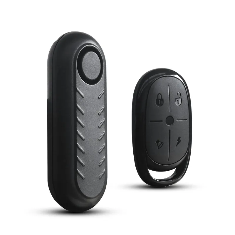 2024 nuevo llega Sensor de vibración remoto inalámbrico alarma alarmas de bicicleta para sistema de alarma antirrobo de bicicleta