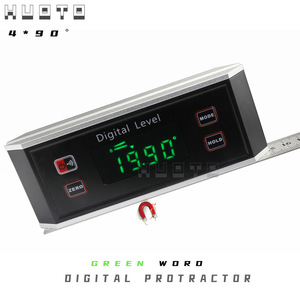 Công nghiệp IP54 nhôm Bar loại máy đo độ nghiêng độ dốc hiển thị kỹ thuật số thước đo góc hộp đo độ nghiêng mức độ - Product Image 5