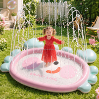 Piscine gonflable pour enfants avec arroseur extérieur, jouets aquatiques, 120 cm, 150 cm, 170 cm, arroseur gonflable pour enfants