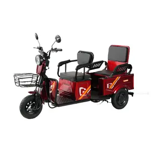 China Elderly 3 Wheel Motorcycle Cargo Electric Tricycle Electric Tricycle E Tricycle Electric Cargo E Passenger