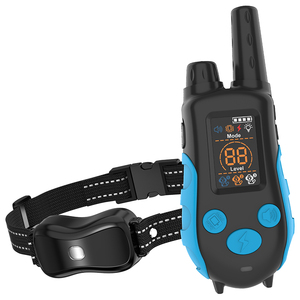 Wiederauf lad bares wasserdichtes Haustier-Trainings halsband für den Außenbereich Elektronischer Trainer für Hunde/Katzen Rinden kontrolle aus strap azier fähigem Kunststoff - Product Image 3