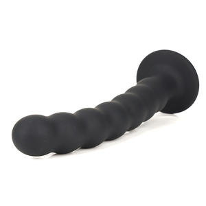 Plug Anal pour femmes jouets sexuels vibrateur gode en Silicone noir avec Base pliée énorme poupée de sexe godemichet Anal en Silicone Juguetes Sexuales - Product Image 5