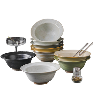 Cuenco cónico grande comercial transfronterizo para <span class=keywords><strong>Amazon</strong></span>, cuenco japonés de cerámica para fideos y sopa para olla caliente picante y <span class=keywords><strong>herramientas</strong></span> para hierbas y especias - Product Image 6