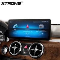 Pantalla para Auto XTRONS de 12.3 Pulgadas para Benz Clase GLK X204 LHD NTG 4.5/4.7, Pantalla Antirreflejo 2K, Qualcomm 662 Octa Core, 8+128GB, 4G, BT5.1
