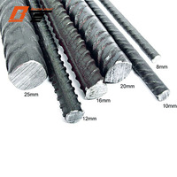 Barre d'armature en acier Hrb 400 Barre d'acier déformée de 12mm pour la construction et la construction Barre d'acier déformée par tige de fer