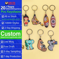 Produits Tendances : Porte-clés Mignon Animaux Australiens en PVC Souple, Pendentif de Sac, En Stock, Expédition Rapide pour la Vente en Gros