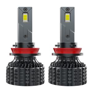 Nouveau développé <span class=keywords><strong>pas</strong></span> <span class=keywords><strong>cher</strong></span> expédition haut bas faisceau 10000lm V20 H11 LED phare ventilateur refroidissement avec décodeur H11 phares Led pour voiture - Product Image 1