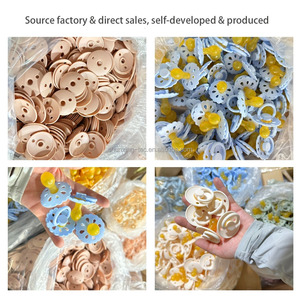 Vendita diretta Logo personalizzato peluche sonno biberon e ciucci BPA Free lattice dentiere bambino ciuccio con scatole - Product Image 4