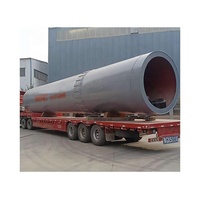 Four rotatif industriel pour l'expansion du perlite, équipement de calcination continu fiable pour l'usine de traitement thermique du perlite