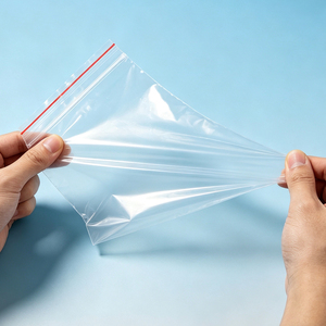 Bolsa de Plástico Transparente LDPE con Cierre Hermético, Reutilizable, de Grado Alimenticio, para Envasado y Almacenamiento de Alimentos, Venta <span class=keywords><strong>al</strong></span> Por <span class=keywords><strong>Mayor</strong></span> Personalizada - Product Image 5