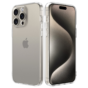 Nouveauté - Vente Flash - Accessoires mobiles - Coque de téléphone en TPU souple - Coque arrière antichoc en <span class=keywords><strong>Acrigel</strong></span> pour iPhone 15 Pro Max - Product Image 1