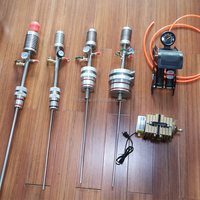 Pompe à azote liquide automatique auto-pressurisée avec réservoir sous pression de 125 mm de grand diamètre pour le remplissage de réservoirs Dewar LN2