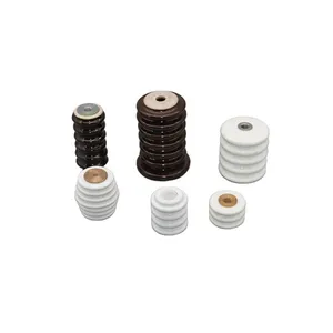 Fabbricazione in fabbrica varie colonne in ceramica isolante in allumina ad alta durezza personalizzate lavorate