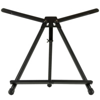 Verstellbare tragbare Klapp Mini Aluminium Malerei Skizze Tischplatte Metall Künstler Kunst Tisch Staffelei Stand Präsentation Staffelei