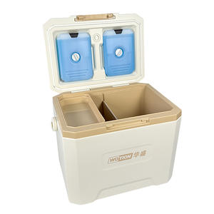 Glacière isotherme en PP de haute qualité, nouveau design, pour le transport de vin, aliments, canettes, usage hospitalier, camping et randonnée - Product Image 1
