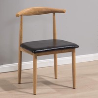 Ensemble de meubles de café élégants Tables en bois et chaises rembourrées parfaites pour un usage commercial