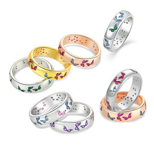 Nouvelle bague signet pour homme personnalisée 2023, argent sterling 925, sans nickel, chrome, haute qualité, tendance pour homme, plaqué rhodium - Product Image 4