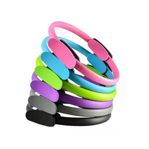 Personalizado Fitness Magic Circle <span class=keywords><strong>Pilates</strong></span> Anel Durável e Portátil Gym Ball Yoga Set para Corpo para <span class=keywords><strong>Pilates</strong></span> Studio Use - Product Image 2