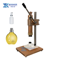 Machine à sertir manuelle pour bouteilles de parfum BSK-SZ01, machine à sertir les anneaux de collier, machine à sertir les bouteilles de parfum