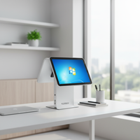 Terminal de point de vente tactile Android Windows 15,6 pouces de haute qualité, caisse enregistreuse, modèle S15 Intel I5, garantie 1 an