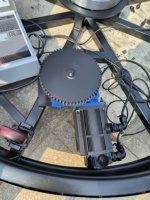 Plateforme rotative électrique robuste de 3 m pour salon automobile, scène rotative à 360°, plateau tournant circulaire pour DJ, pour exposition de véhicules et événements