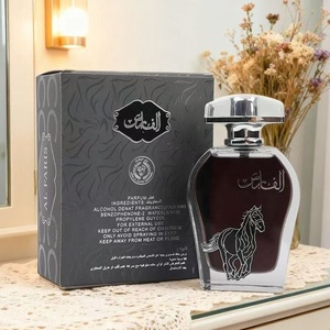 Dernier <span class=keywords><strong>parfum</strong></span> pour homme de style Dubaï 100 ml, boîte cadeau de luxe tête de cheval noir, <span class=keywords><strong>parfum</strong></span> boisé, <span class=keywords><strong>parfum</strong></span> fort durable, eau de <span class=keywords><strong>parfum</strong></span> des Émirats arabes unis - Product Image 4