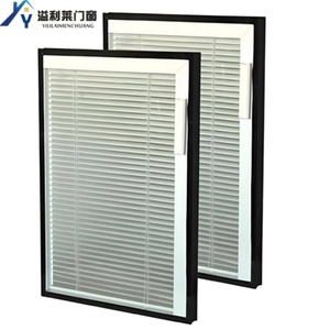 Stores verticaux modernes à double protection, étanches, écologiques, durables, en alliage d'aluminium, avec système magnétique intégré et verre Low-E - Product Image 2