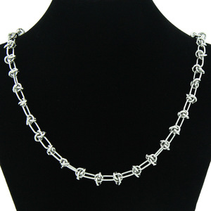 Hip-hop bracelet splicing chain necklace with collarbone chain neck chain titanium steel accessories - Product Image 1
