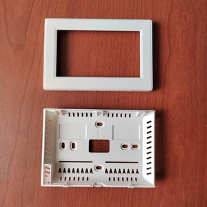 توريد مباشر من المصنع أجهزة إلكترونية مثبتة على الحائط ، حاوية بيضاء ABS + PC ، حاوية عرض ترموستات بشاشة LCD - Product Image 5