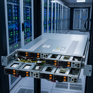 AS-2116GT-HNTF Serveur GrandTwin 2U en rack 4 nœuds AMD EPYC 9005 DDR5 PCIe 5.0 NVMe Plateforme de calcul en nuage HPC Edge Computing en stock - Product Image 1