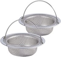 Panière de panier d'évier en acier inoxydable, pour salle de bains, service de blanchisserie