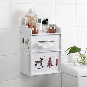 Portarotolo da Parete di Alta Qualità <span class=keywords><strong>per</strong></span> Bagno, Scatola Creativa <span class=keywords><strong>per</strong></span> Carta Igienica - Product Image 3