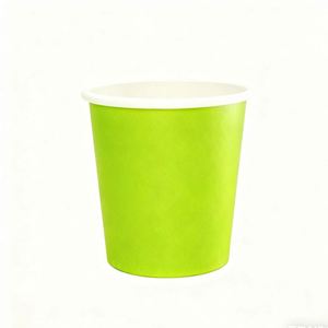 Offre Spéciale – Gobelet en Carton Biodégradable Personnalisé à Paroi Simple de 7 oz pour Fêtes de Noël - Product Image 1