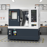 Tour CNC à broche unique BL-S200Y, moyen portance, pour le tournage de métaux, horizontal, à banc incliné, 3 axes, haute précision