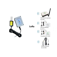Testeur de sol intelligent pour l'agriculture 8 en 1 NPK PH EC Humidité Salinité Température Transmetteur sans fil LoRa 5KM IP68 pour serre et ferme
