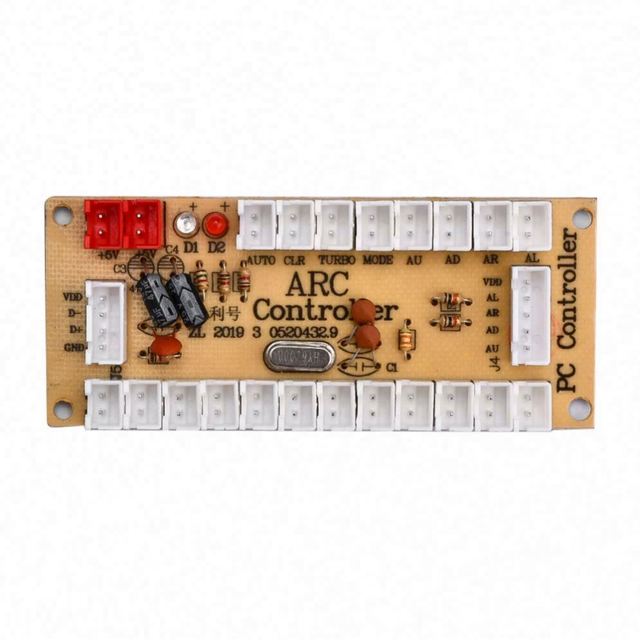 Arcade Zero Delay USB PC to Joystick Arcade Encoder Rocker Circuit Board Controller Panel for Gaming